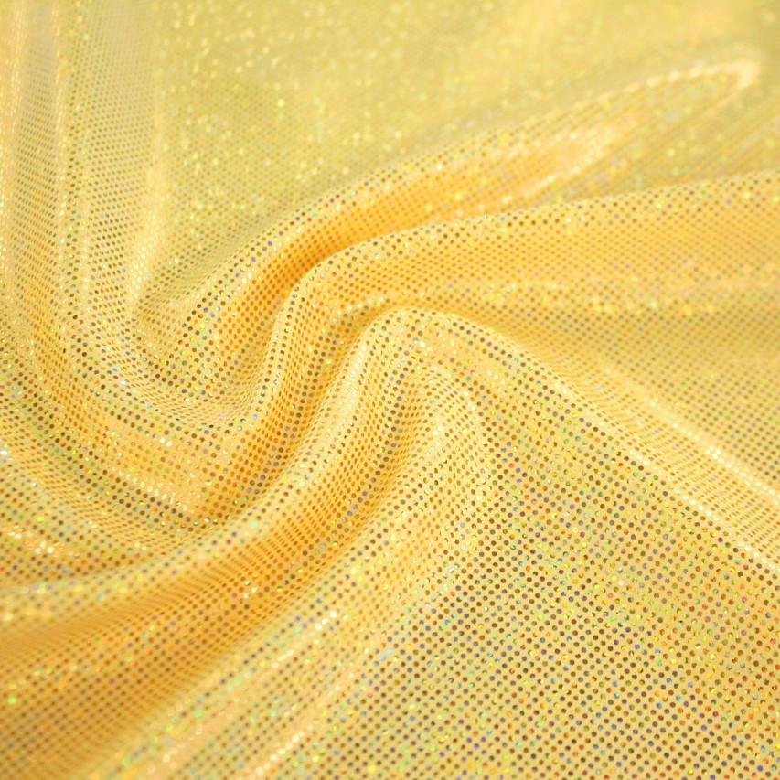 Sparkles Foiled Spandex Fabric | CDW