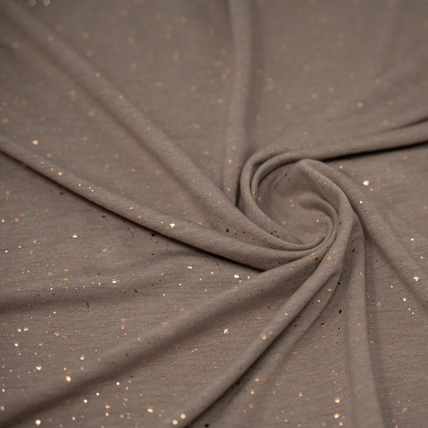 Stardust Foil Printed Stretch French Terry Fabric | CDW