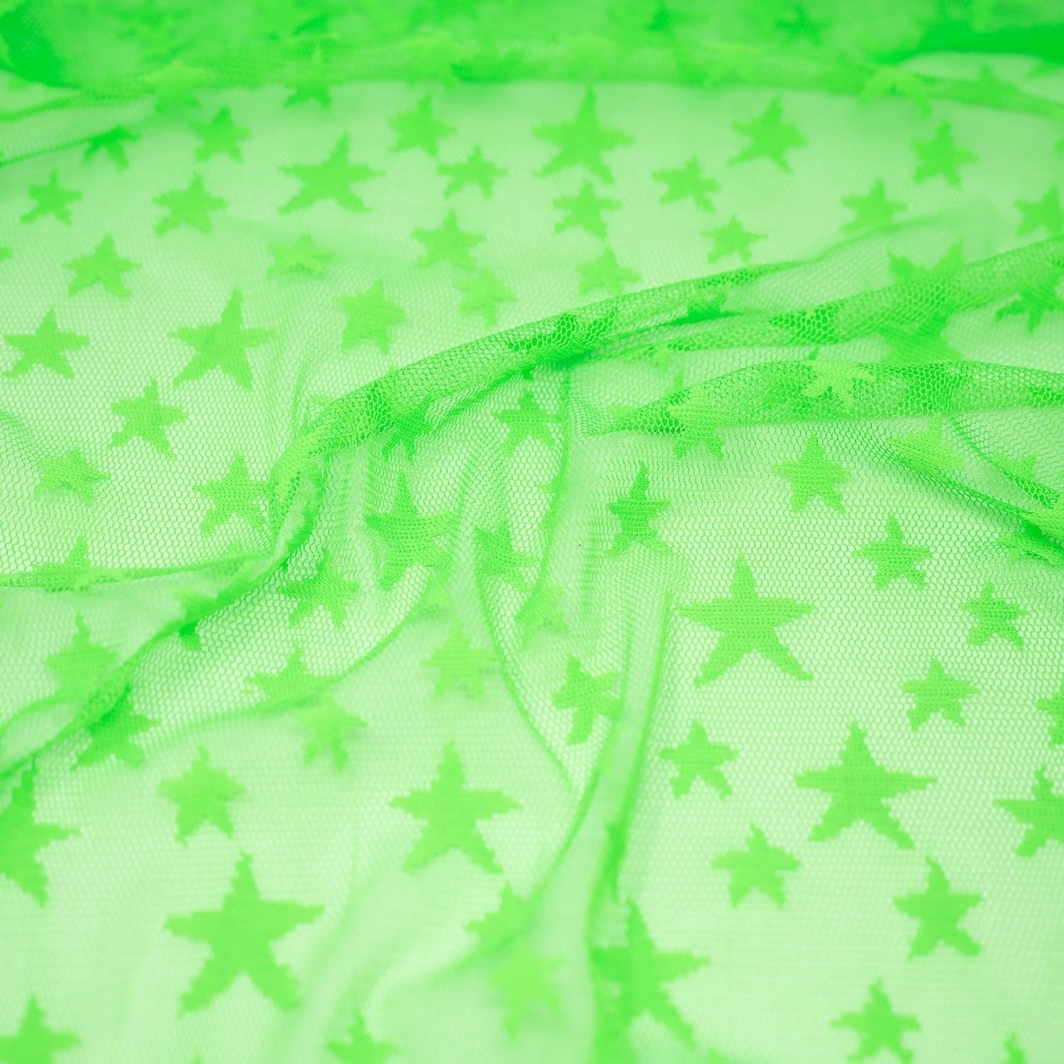 Starry Knitted Stretch Lace Fabric | CDW