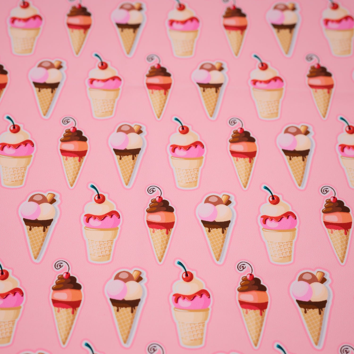 Sundae Fun Day Printed Spandex Fabric | CDW