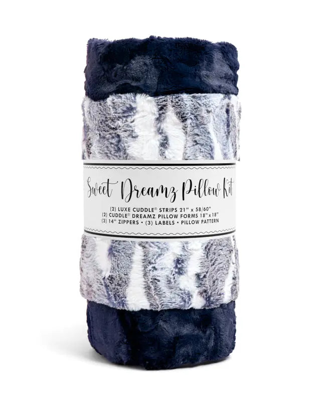 Sweet Dreamz Frosted Himalayan Navy Pillow Kit