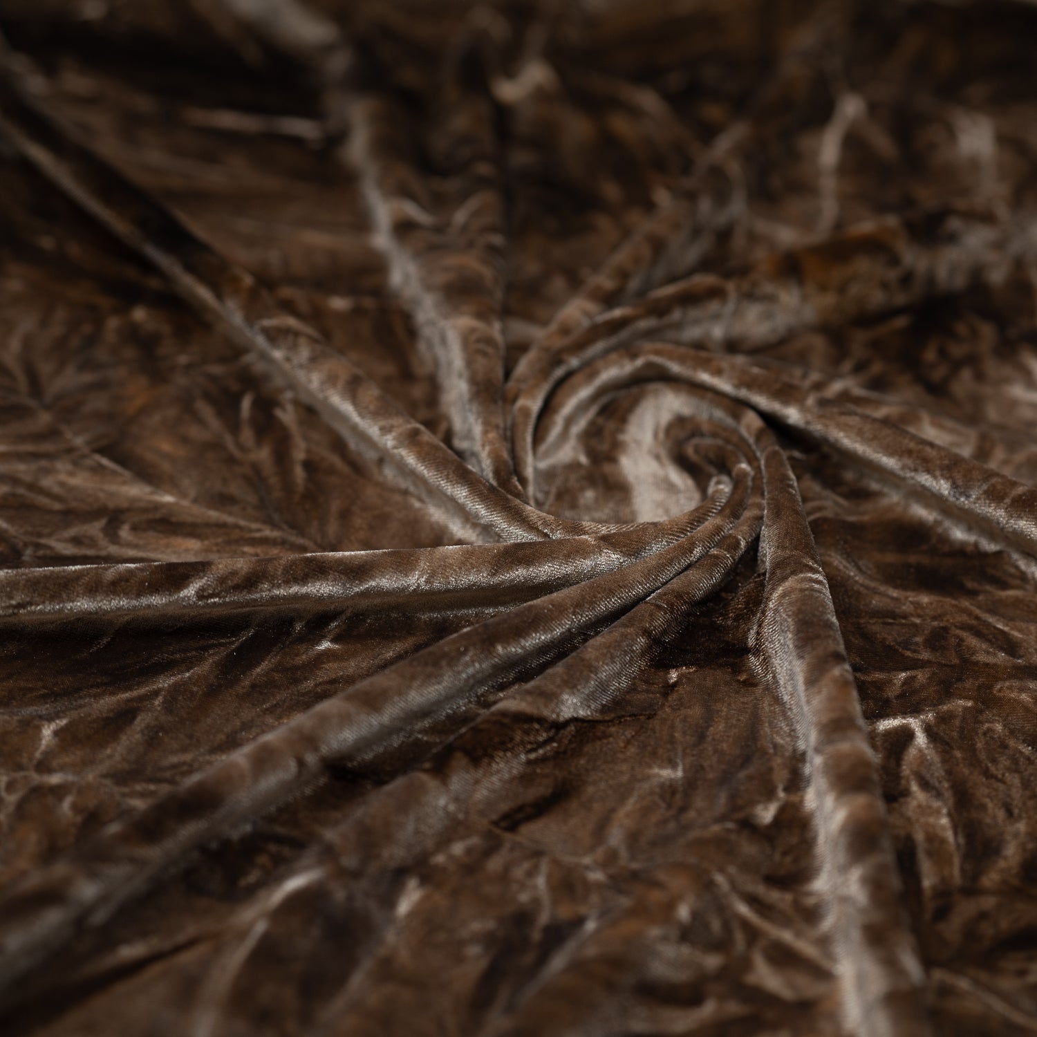 Tempest Tie Dye on Revival Crushed Stretch Velvet Fabric | CDW