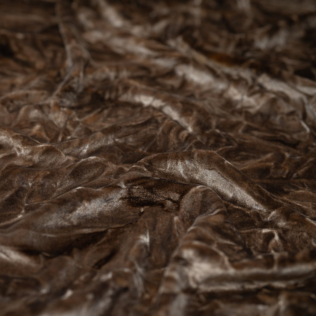 Tempest Tie Dye on Revival Crushed Stretch Velvet Fabric | CDW