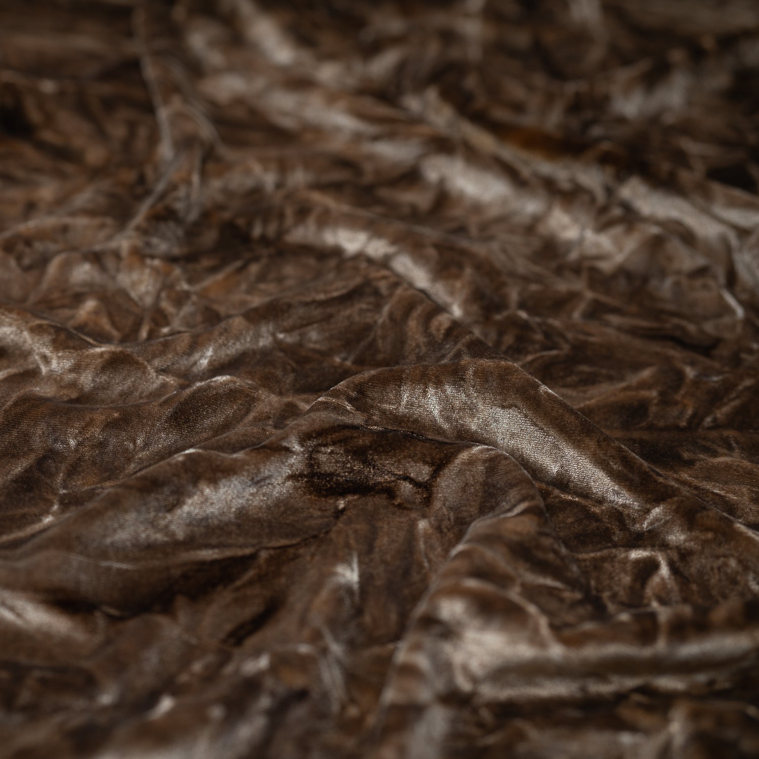 Tempest Tie Dye on Revival Crushed Stretch Velvet Fabric | CDW