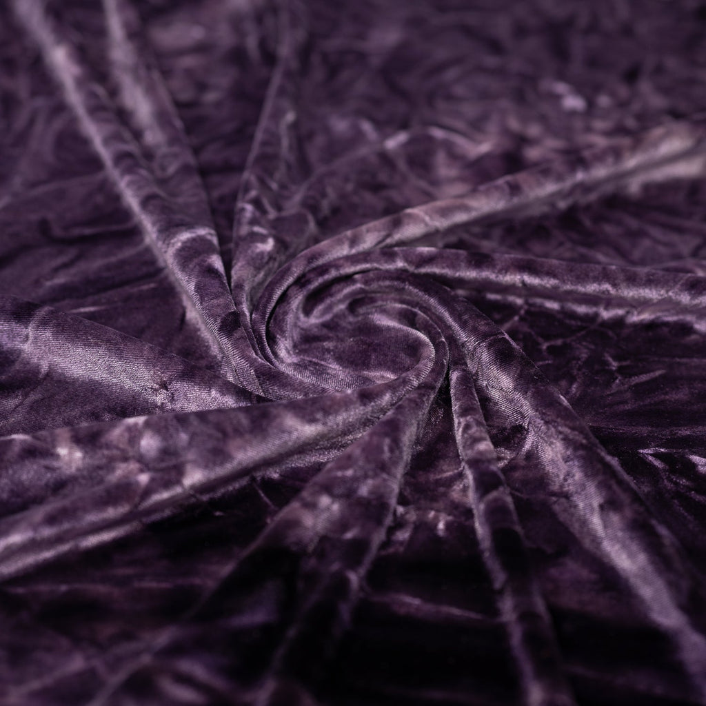 Tempest Tie Dye on Revival Crushed Stretch Velvet Fabric | CDW