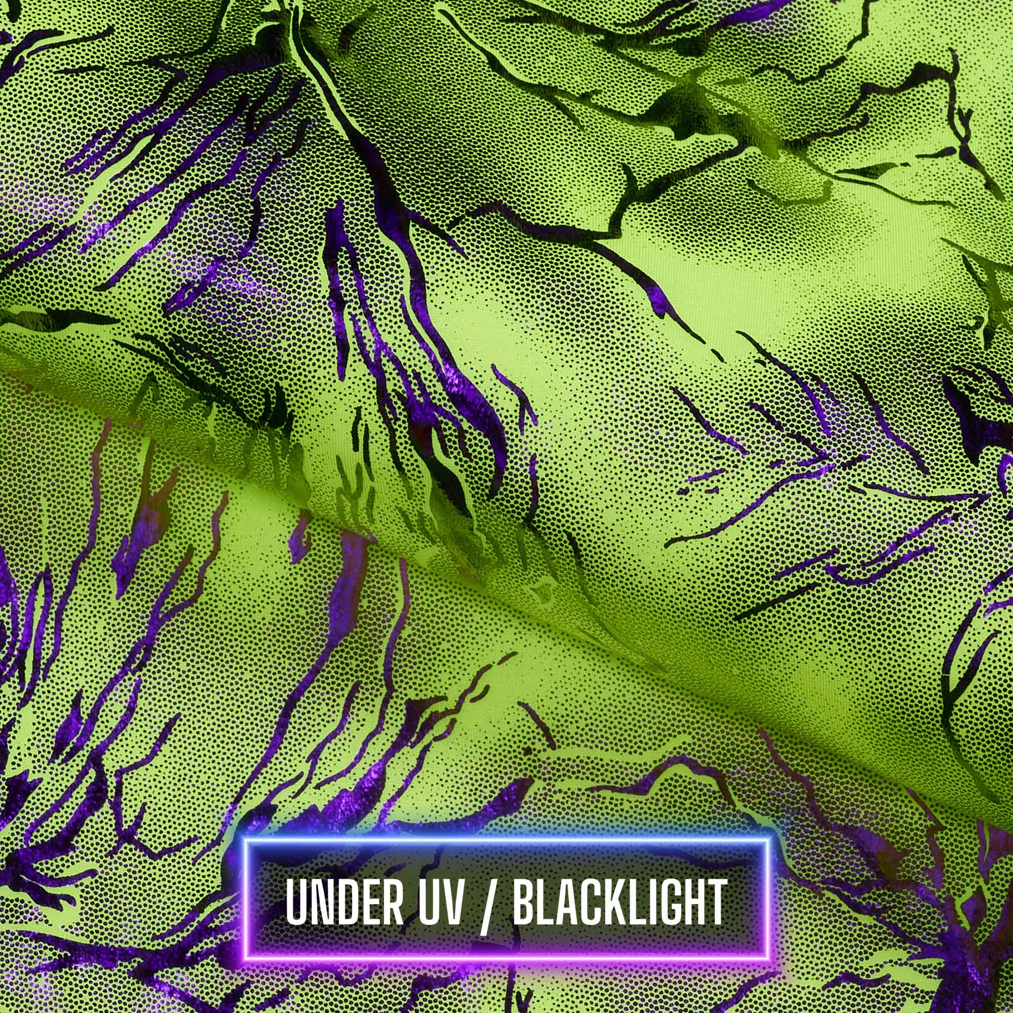 Thunder Hologram Spandex Fabric | CDW