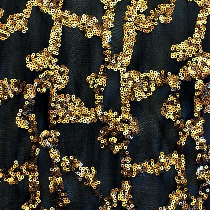 Toni Stretch Mesh Sequin Fabric | CDW
