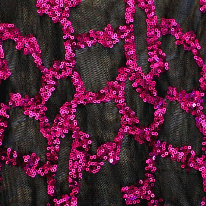 Toni Stretch Mesh Sequin Fabric | CDW