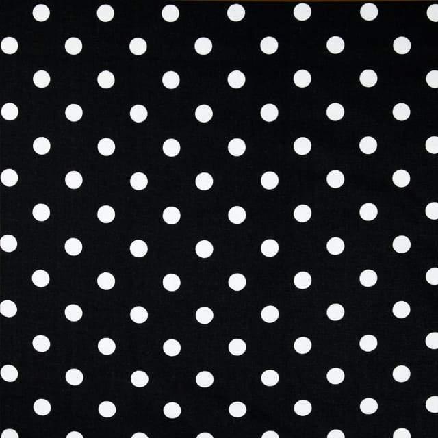 Small Polka Dot Print Poly Cotton Fabric