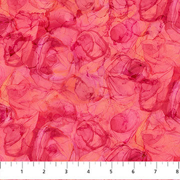 Veranda Texture Hot Pink Cotton 44"/45" Fabric Per Yard