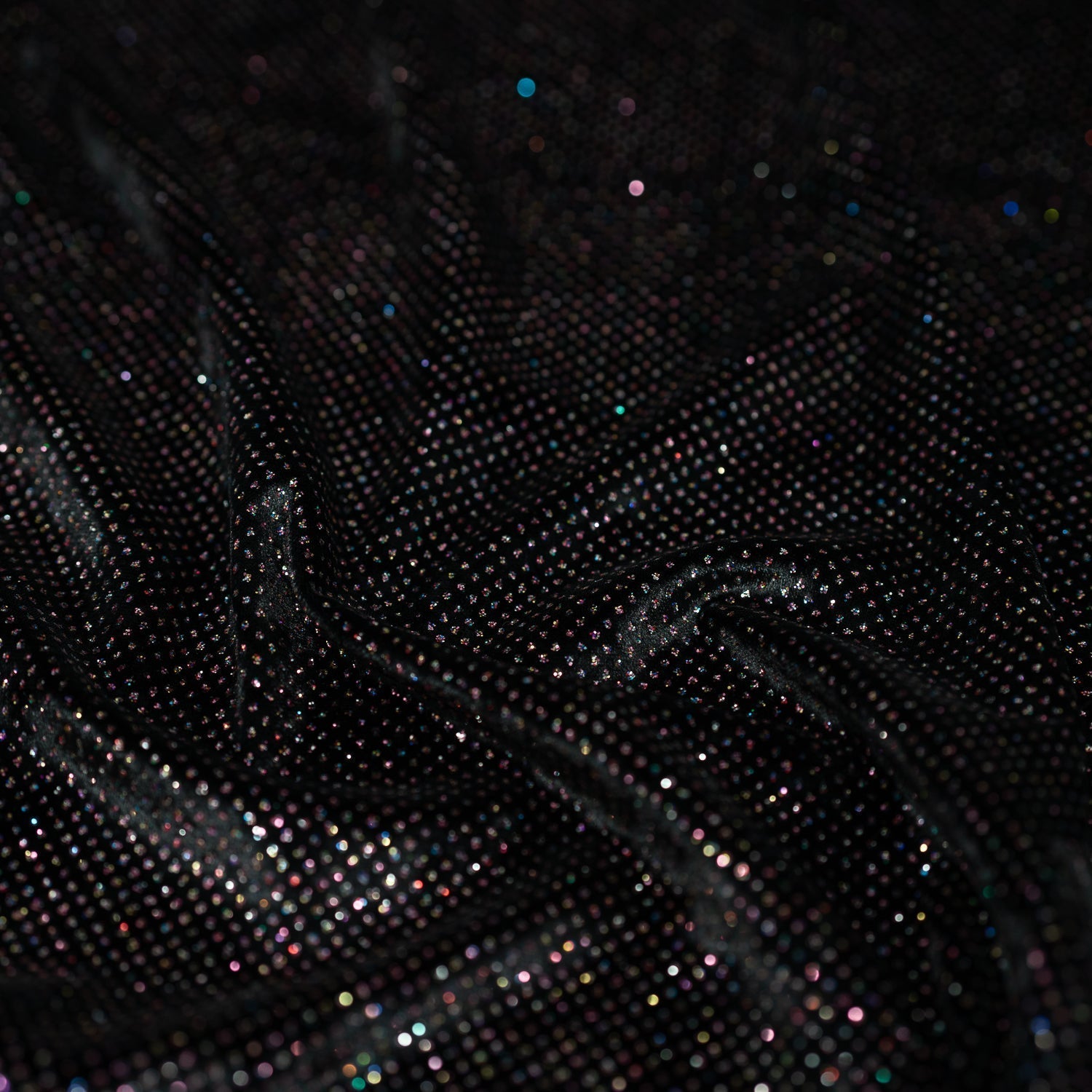 Vivian Glitter Printed Stretch Velvet Fabric | CDW