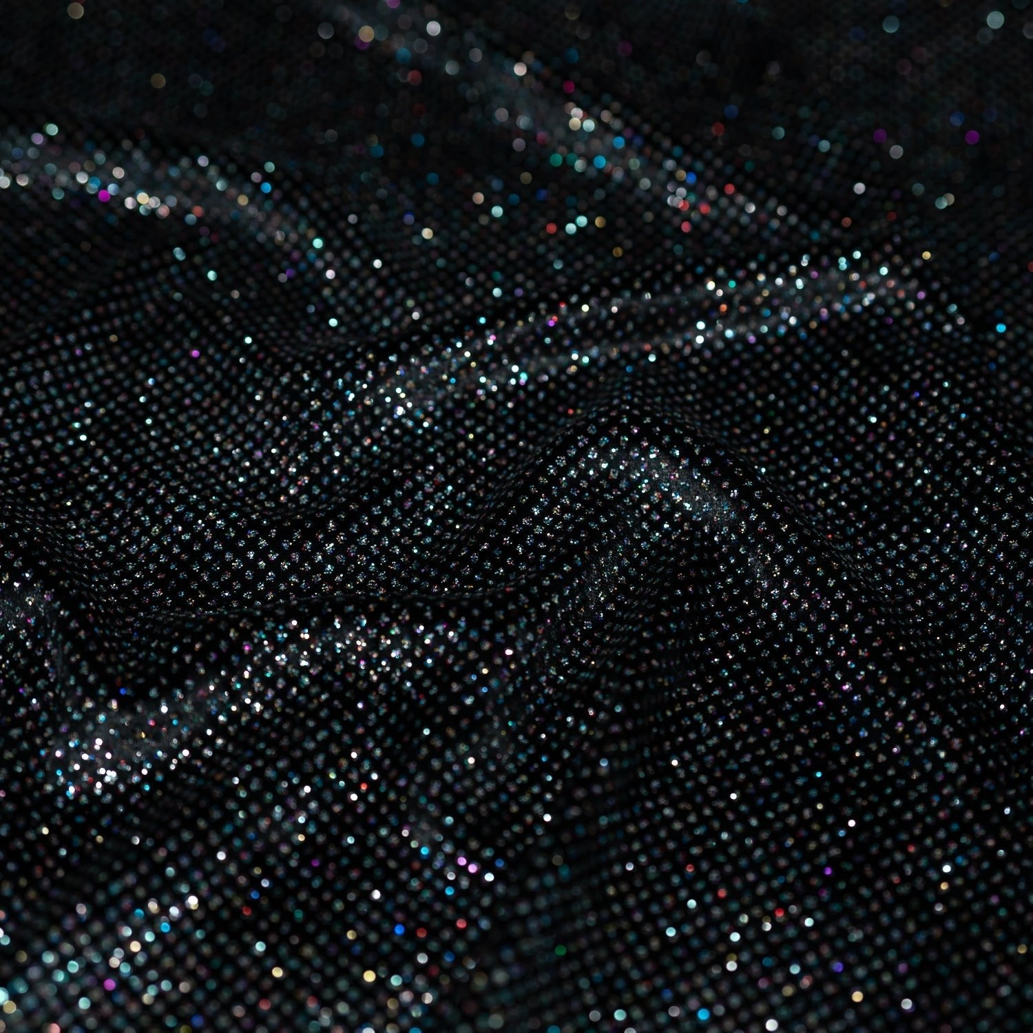 Vivian Glitter Printed Stretch Velvet Fabric | CDW