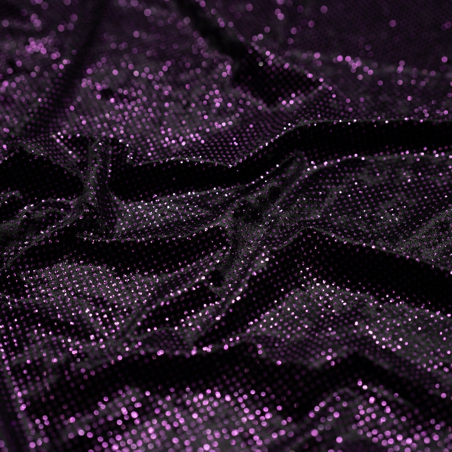 Vivian Glitter Printed Stretch Velvet Fabric | CDW