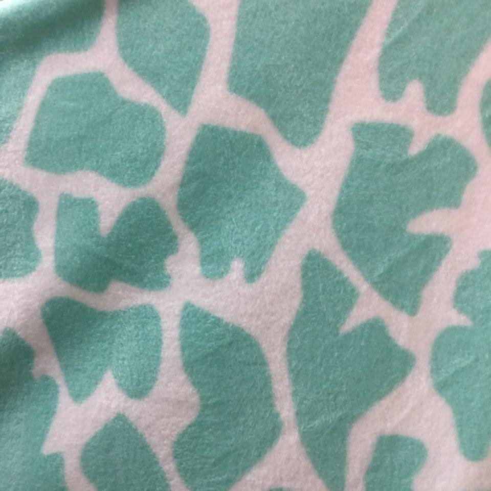 Giraffe Print Fleece Fabric