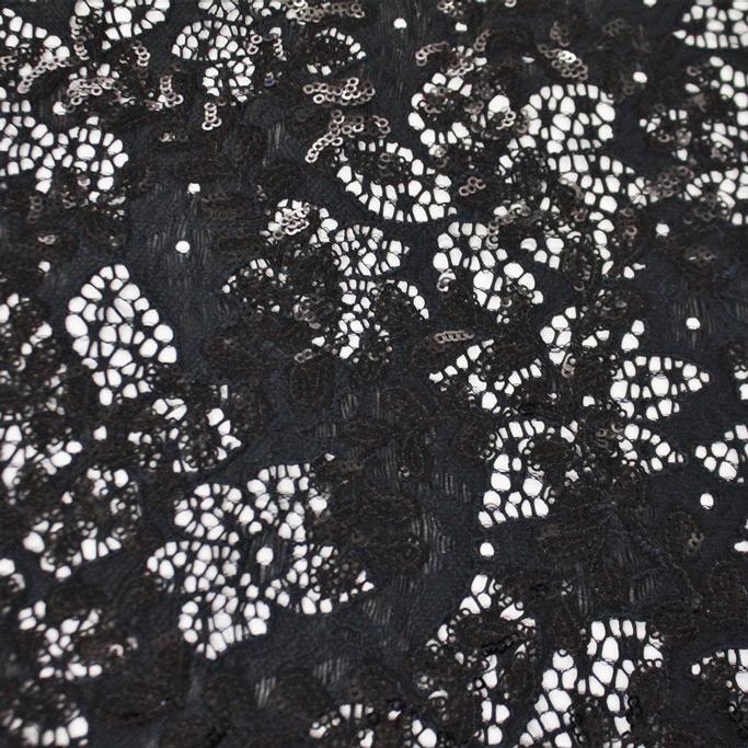 Wisteria Stretch Lace Sequin Fabric | CDW