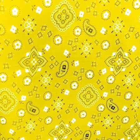 Bandana Print Poly Cotton Fabric
