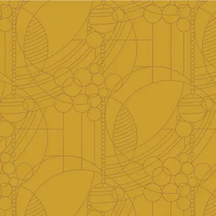 Yellow Desert Palette March Balloons Cotton Wideback Fabric per yard