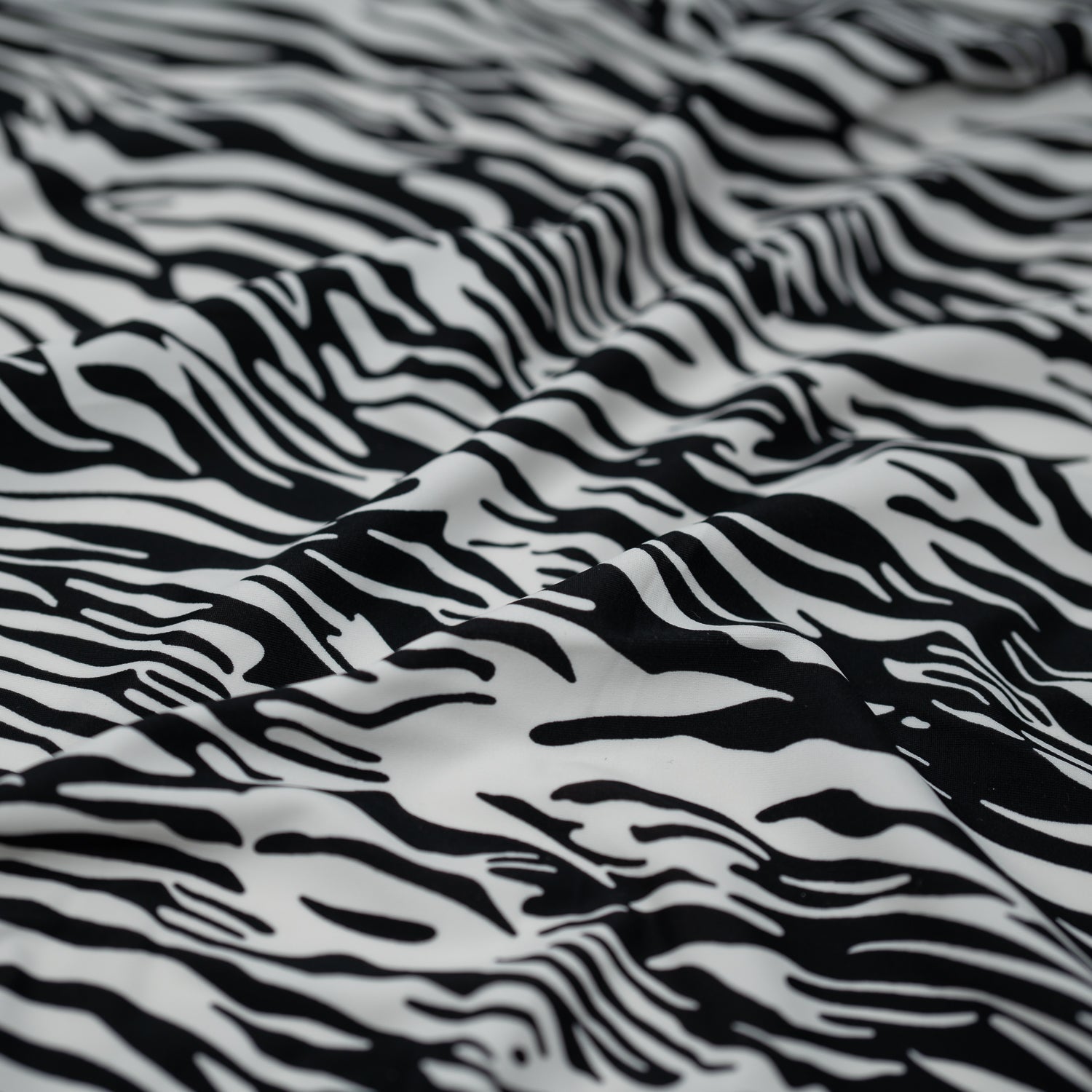 Zebra Nouveau Printed Spandex Fabric | CDW