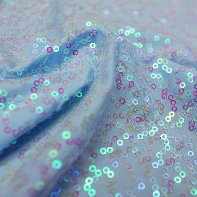 Zsa Zsa Pearl Spandex Sequin Fabric | CDW