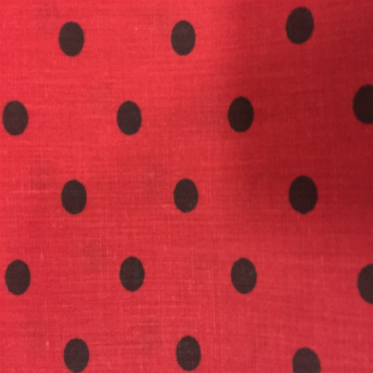 Small Polka Dot Print Poly Cotton Fabric