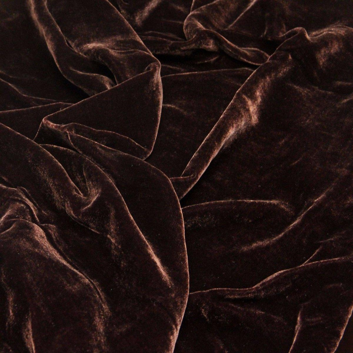 Silk Rayon Velvet Fabric