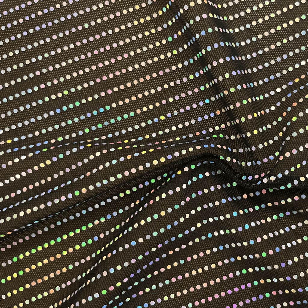 Waterfall On Super Mesh Fabric | CDW