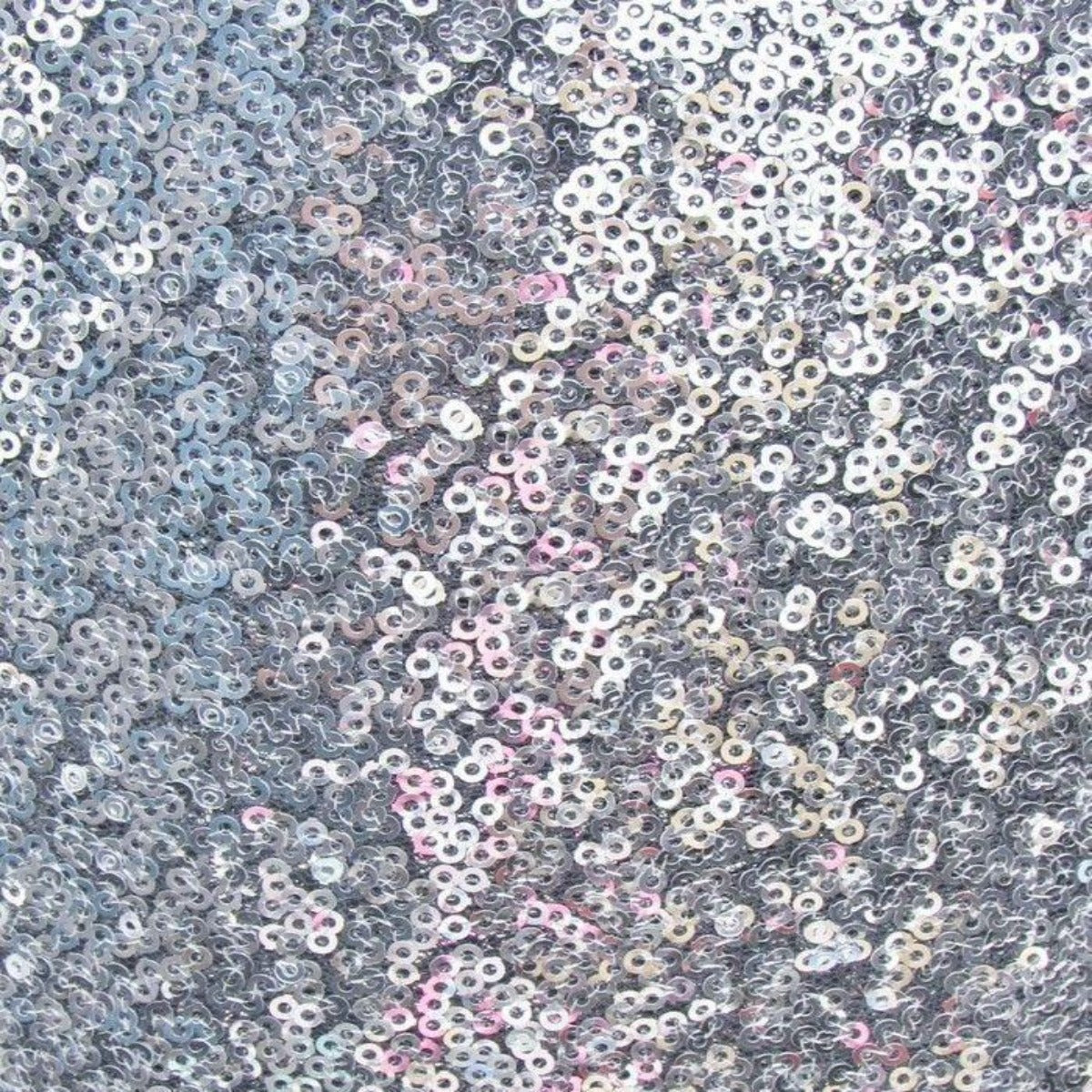Mini Disc All Over Sequin Fabric