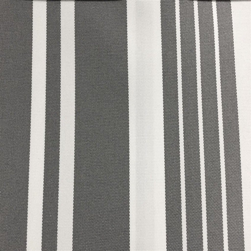 Multi Striped Oak 100% Waterproof Outdoor Canvas Patio Fabric