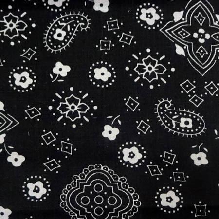 Bandana Print Poly Cotton Fabric
