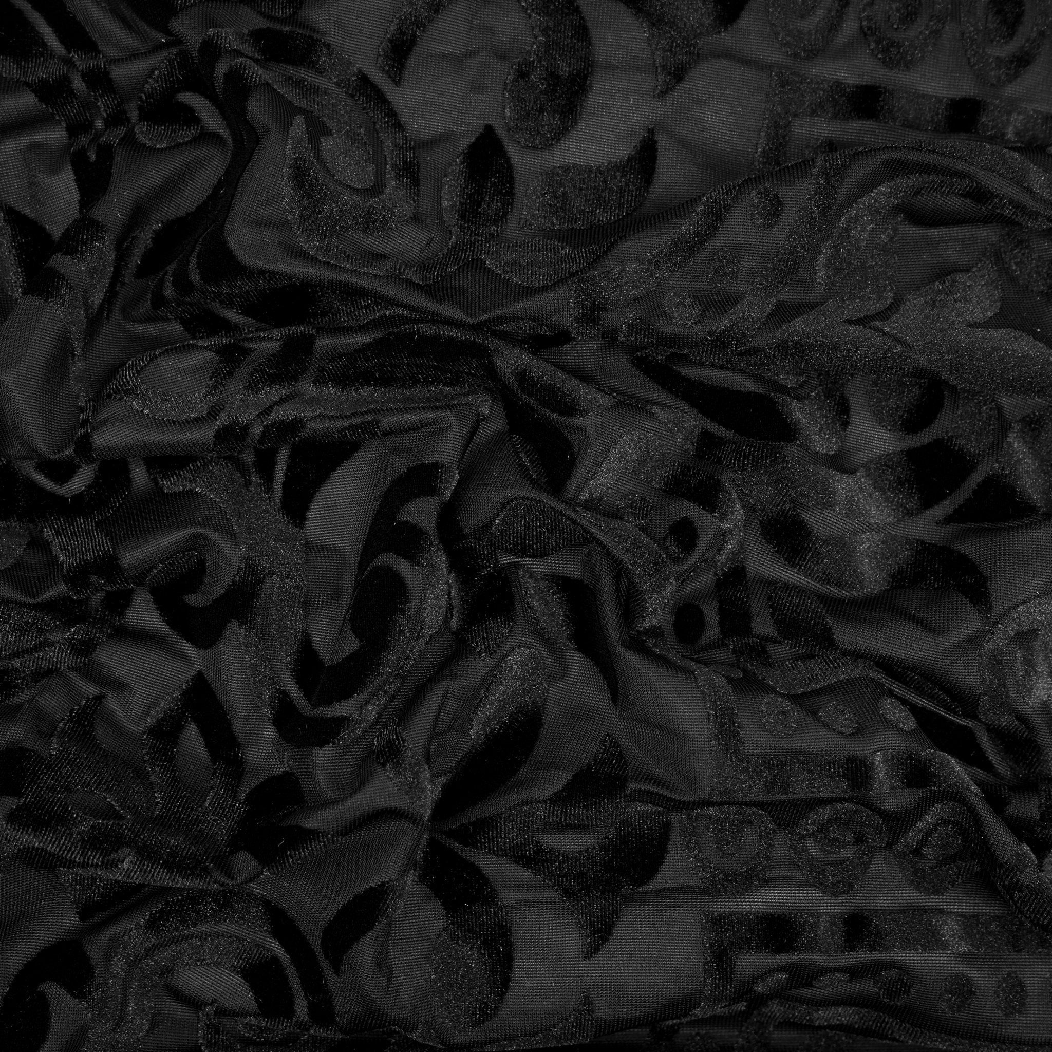 Ice Burnout Stretch Velvet Fabric | CDW