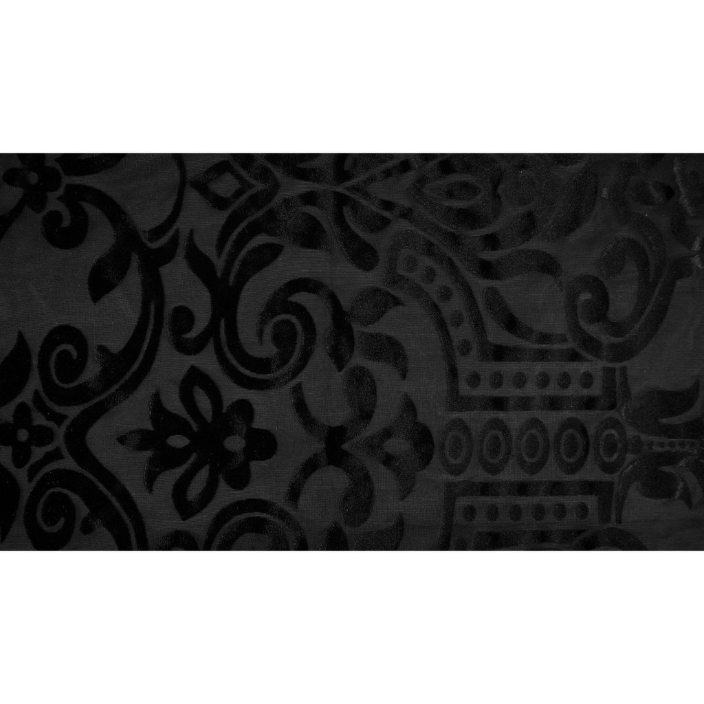 Ice Burnout Stretch Velvet Fabric | CDW