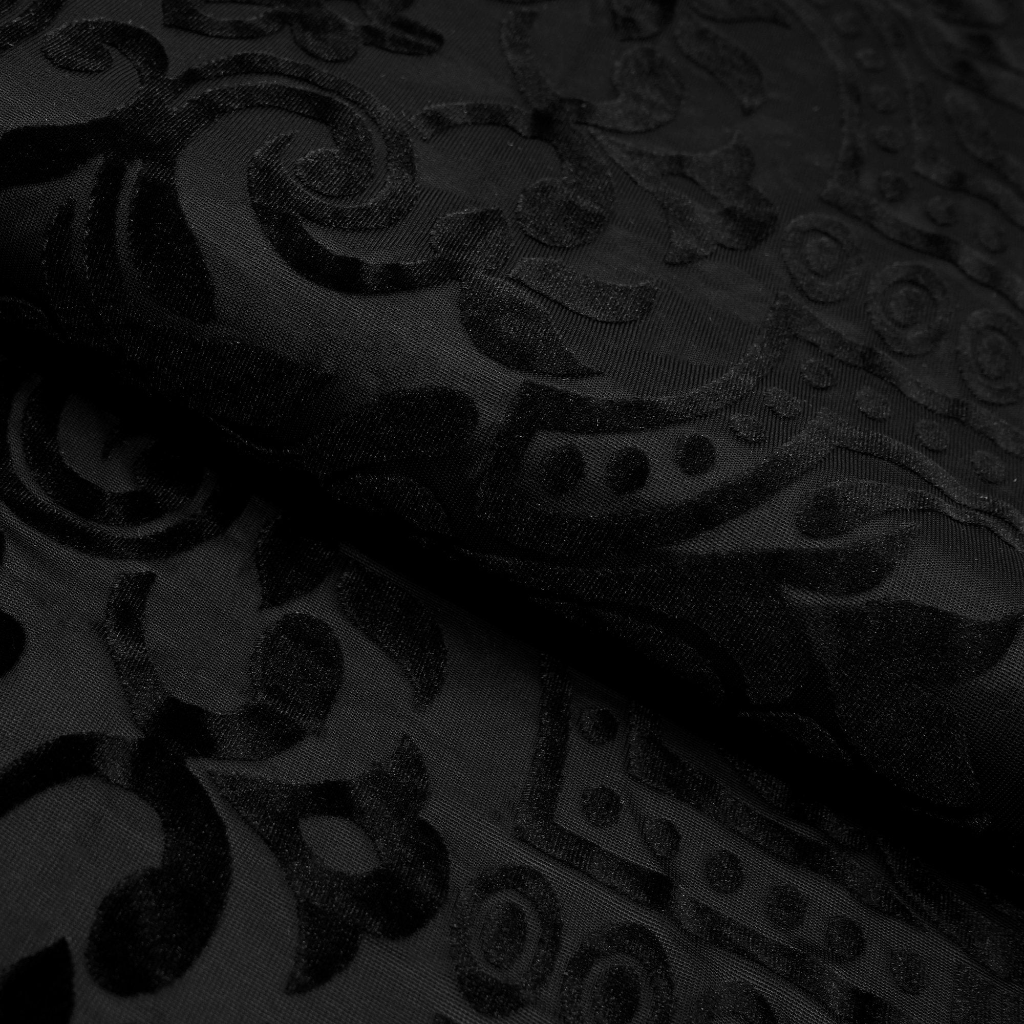 Ice Burnout Stretch Velvet Fabric | CDW