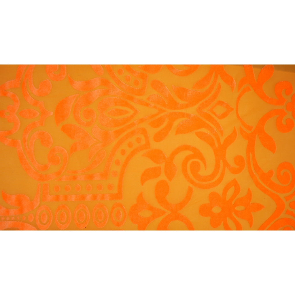 Ice Burnout Stretch Velvet Fabric | CDW