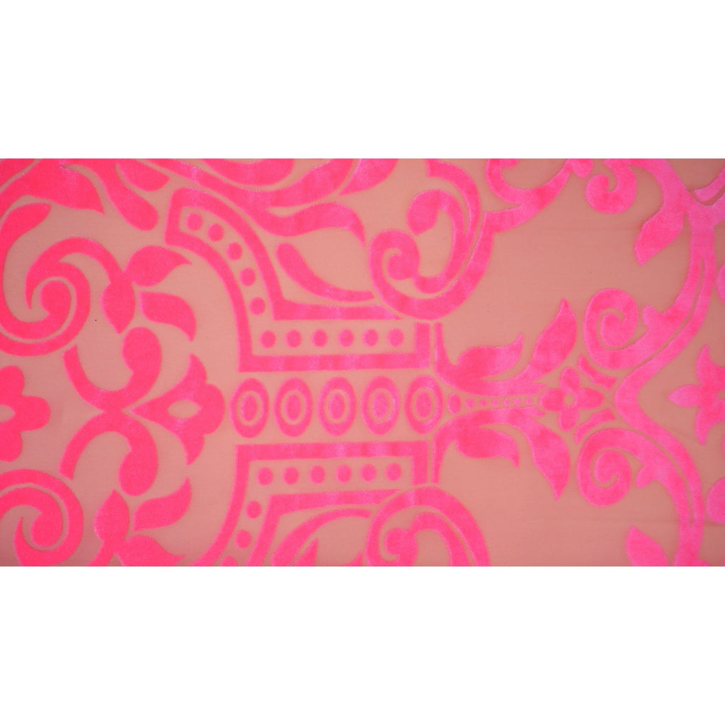 Ice Burnout Stretch Velvet Fabric | CDW