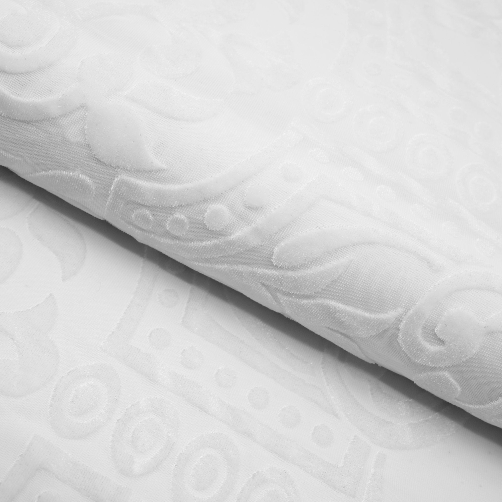 Ice Burnout Stretch Velvet Fabric | CDW