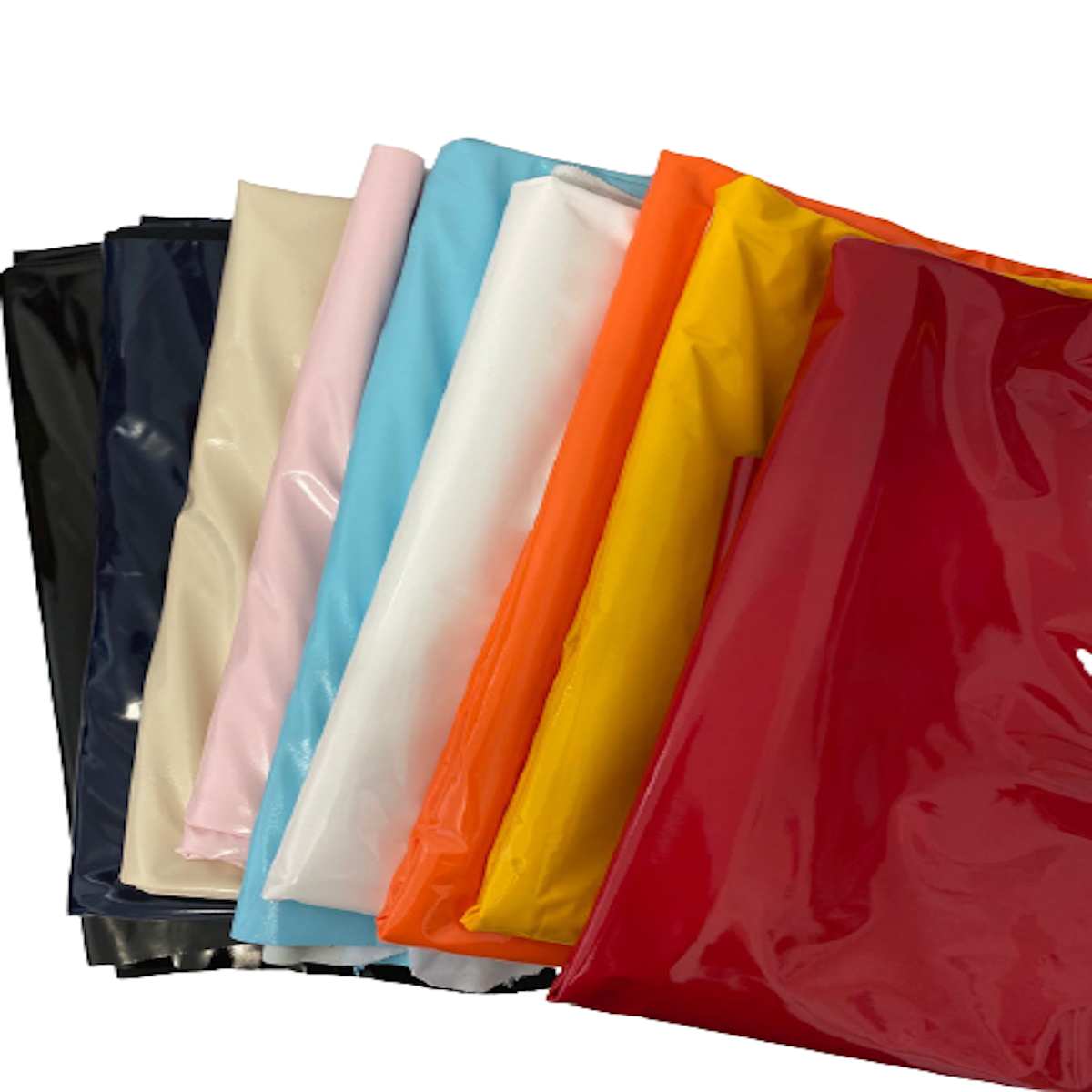 Patent Faux Leather Apparel Vinyl Fabric