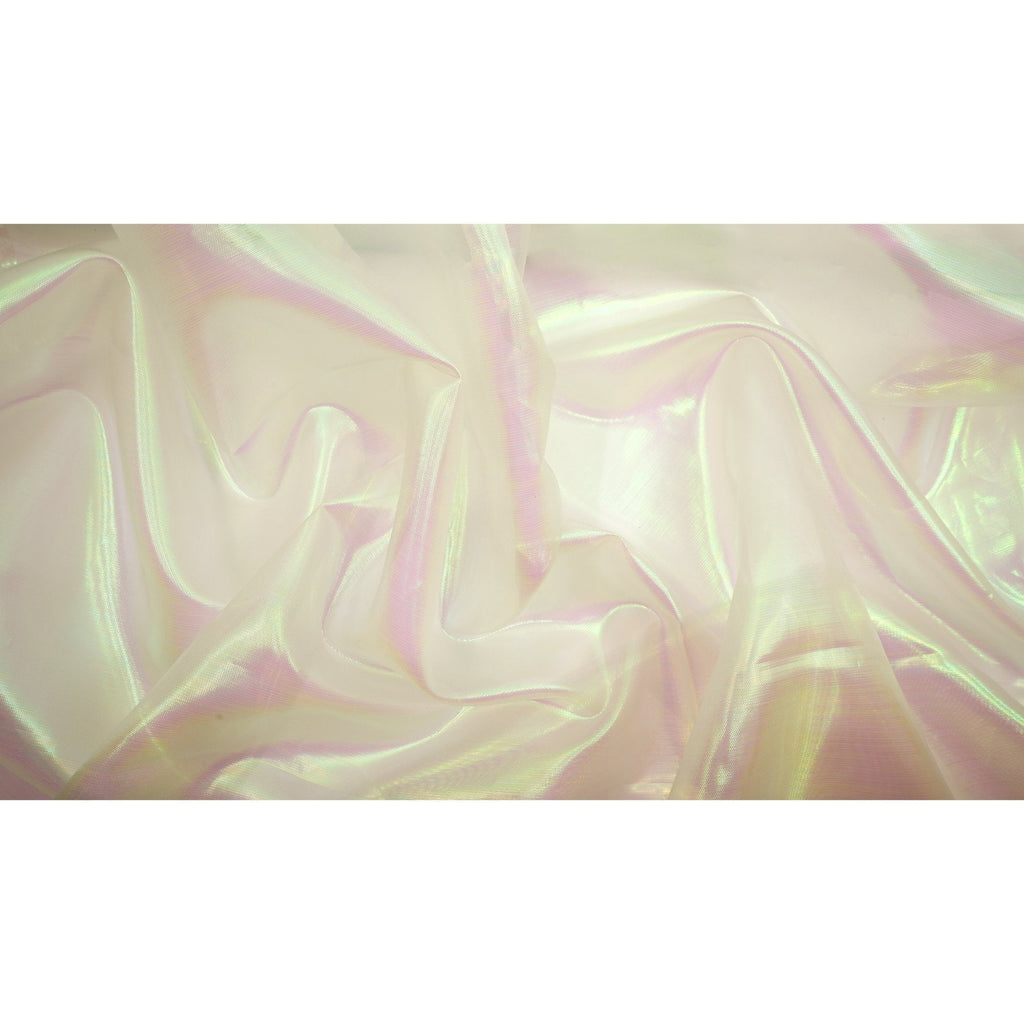 Pastel Iridescent Organza Fabric | Blue Moon Fabrics