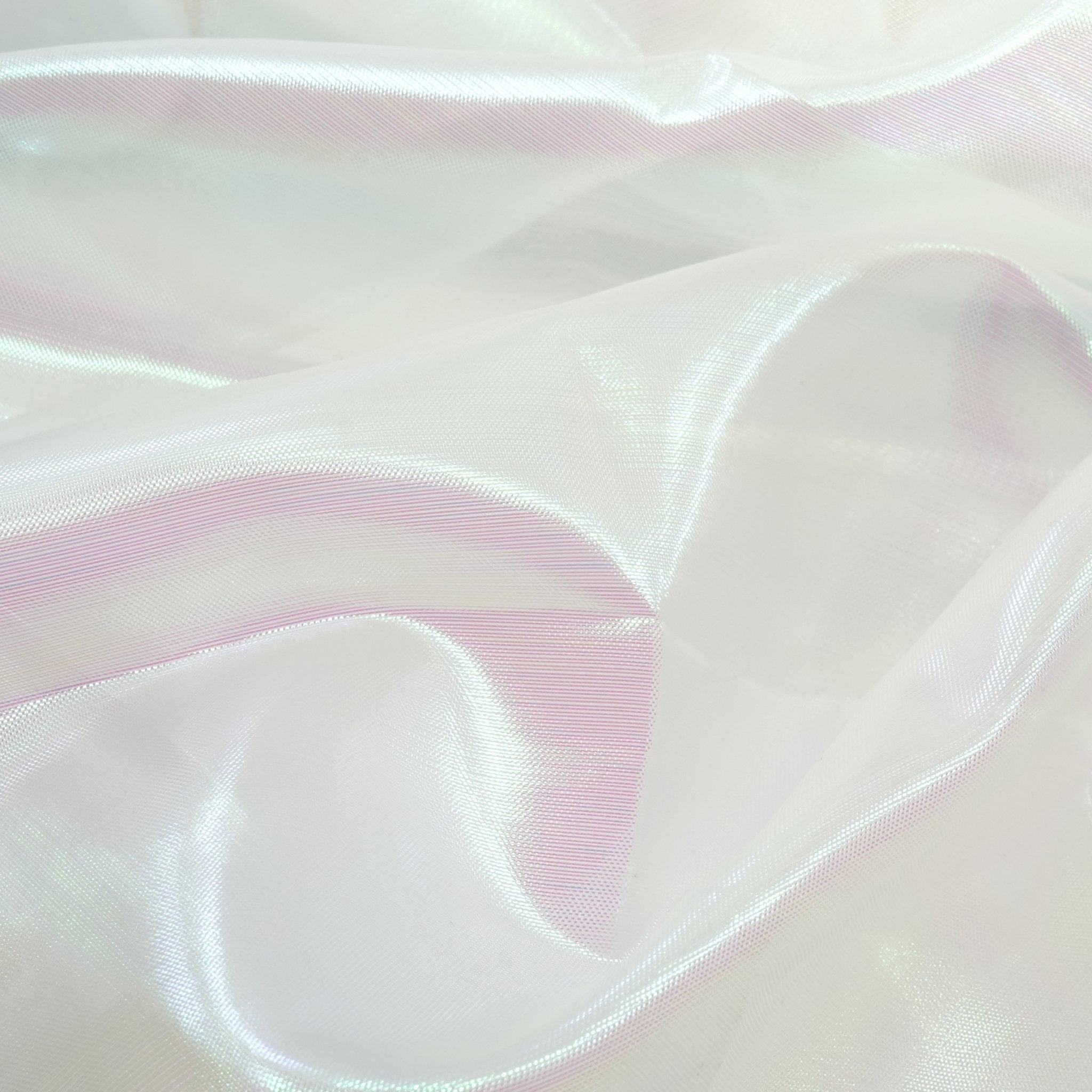 Pastel Iridescent Organza Fabric | Blue Moon Fabrics