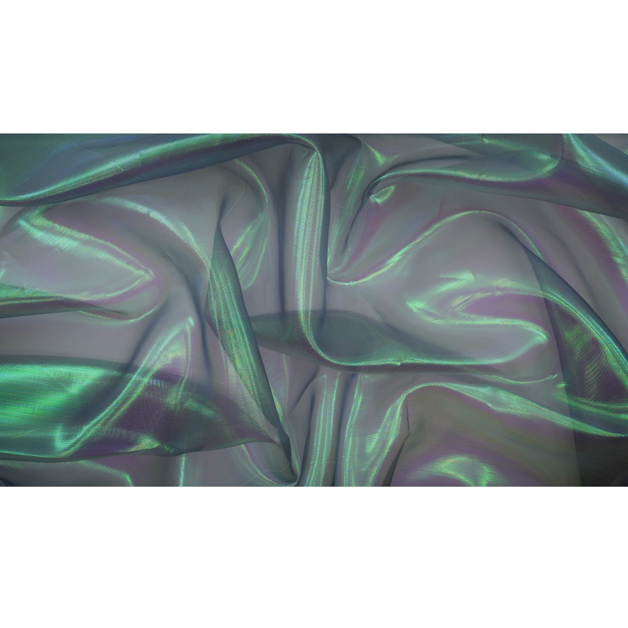 Pastel Iridescent Organza Fabric | Blue Moon Fabrics