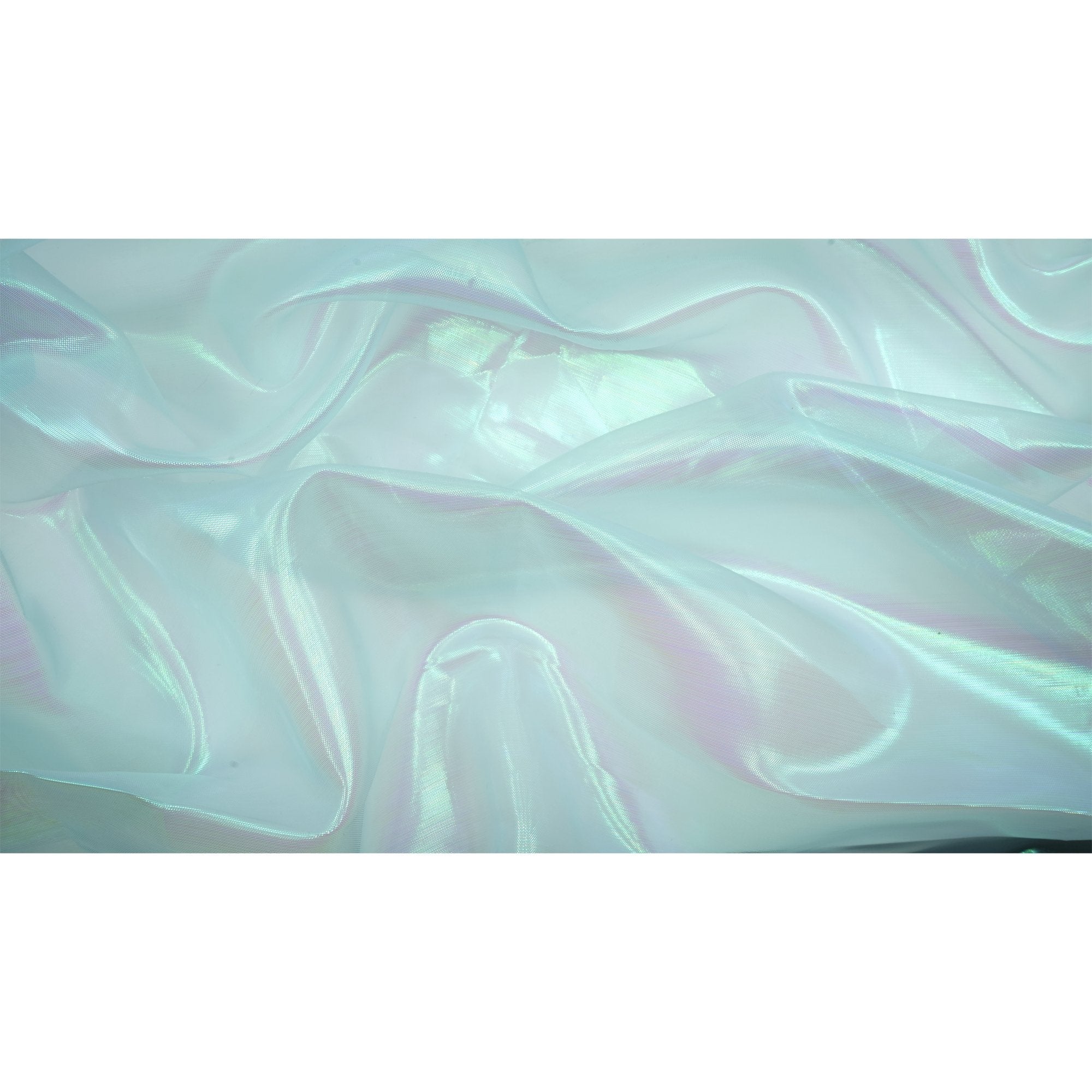 Pastel Iridescent Organza Fabric | Blue Moon Fabrics