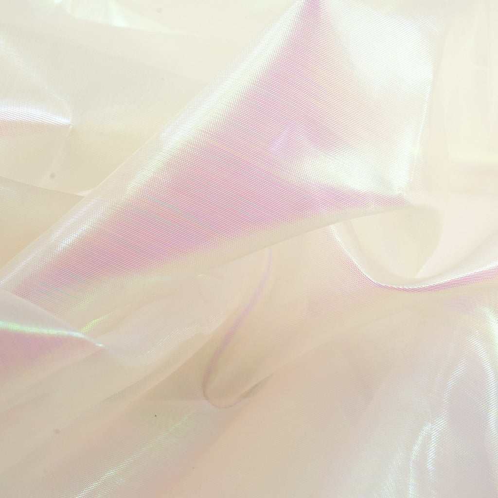 Pastel Iridescent Organza Fabric | Blue Moon Fabrics