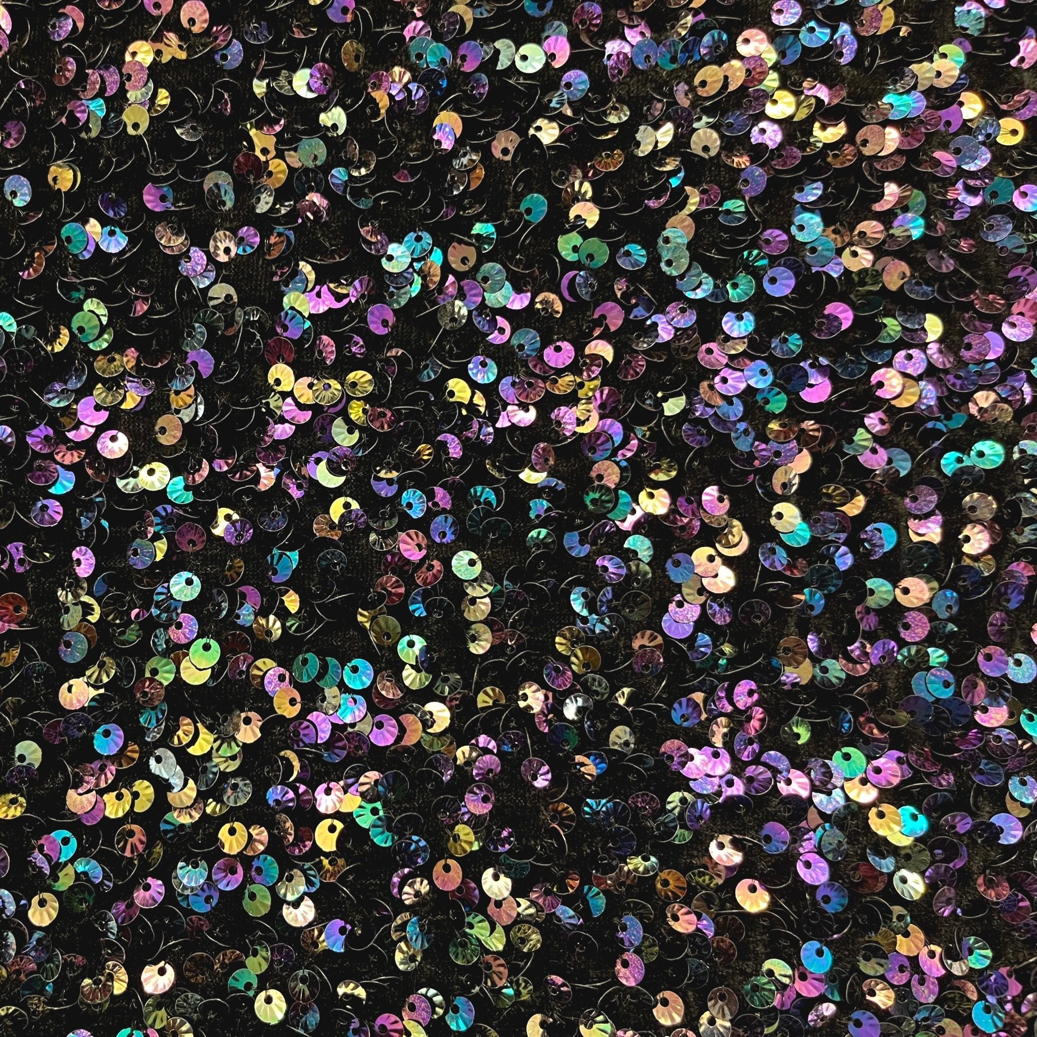 Sanibel Seashell Stretch Velvet Sequin Fabric | CDW