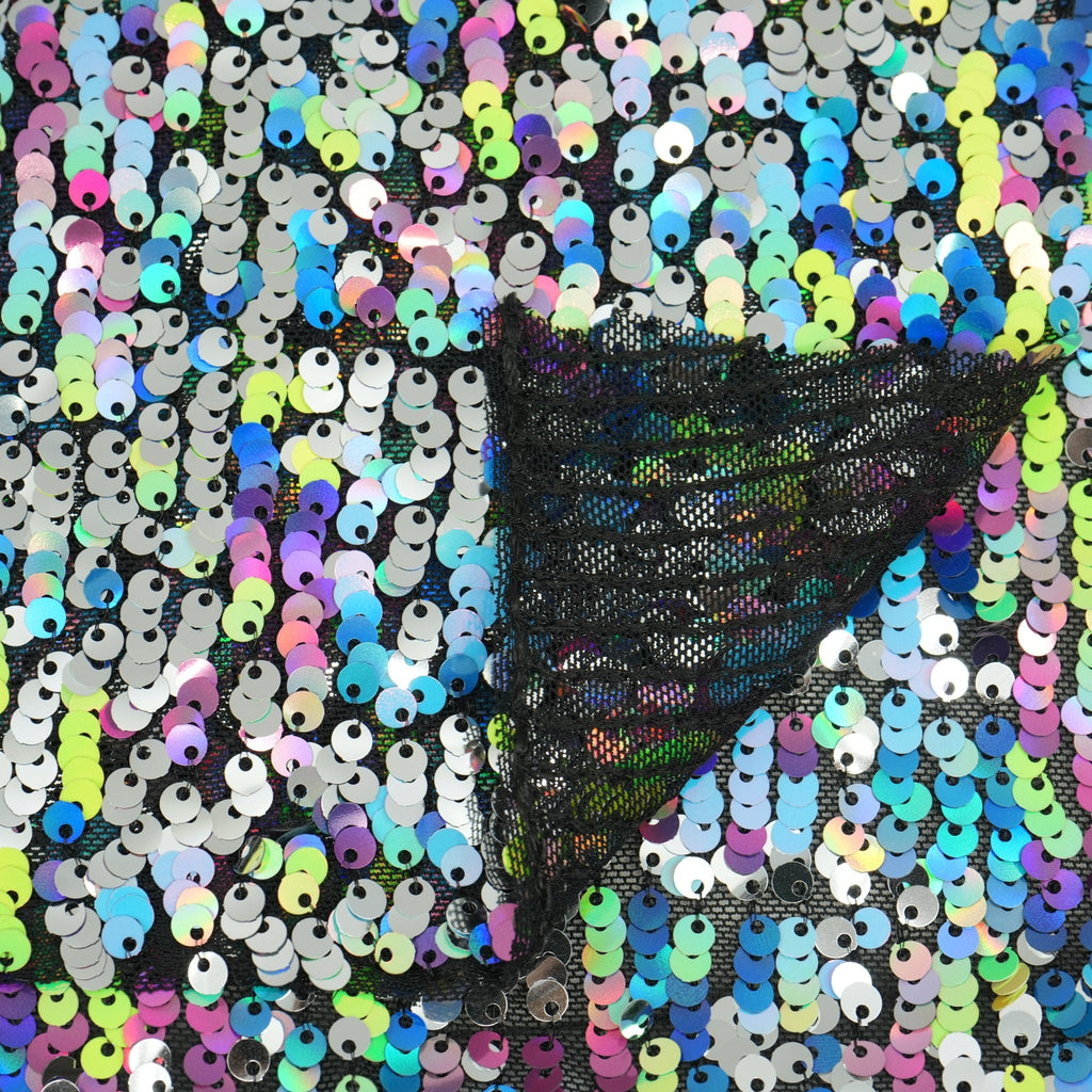 Space Jam Stretch Mesh Sequin Fabric | CDW