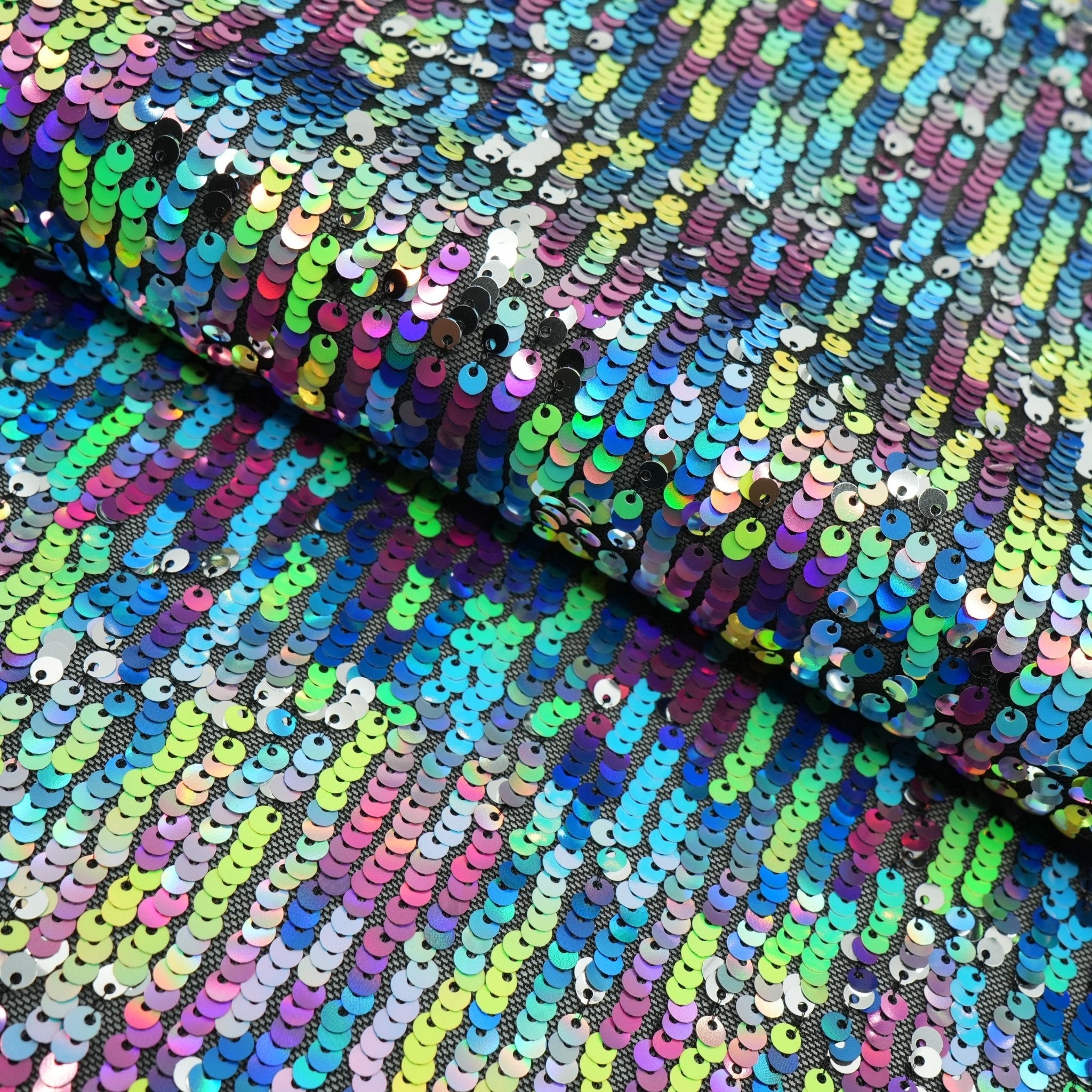 Space Jam Stretch Mesh Sequin Fabric | CDW