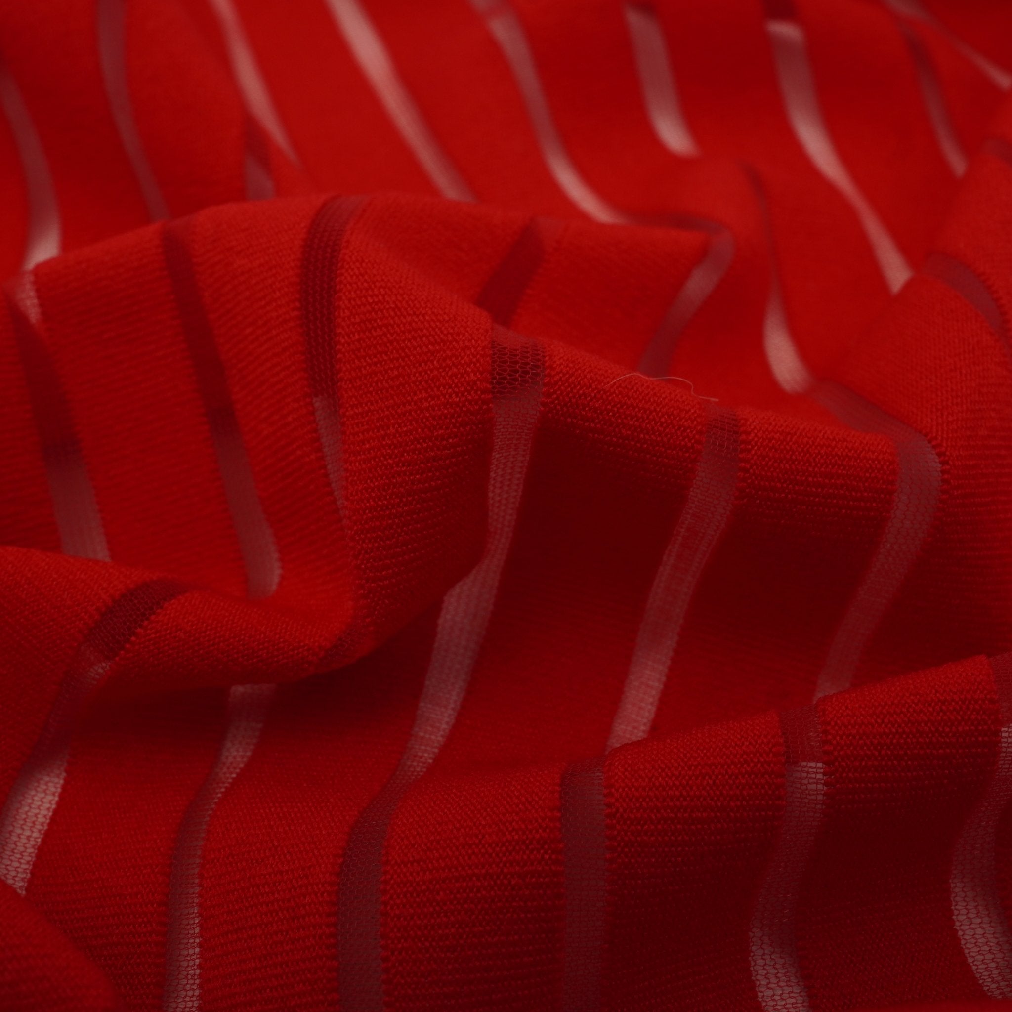 Striped Stretch Mesh Fabric | CDW