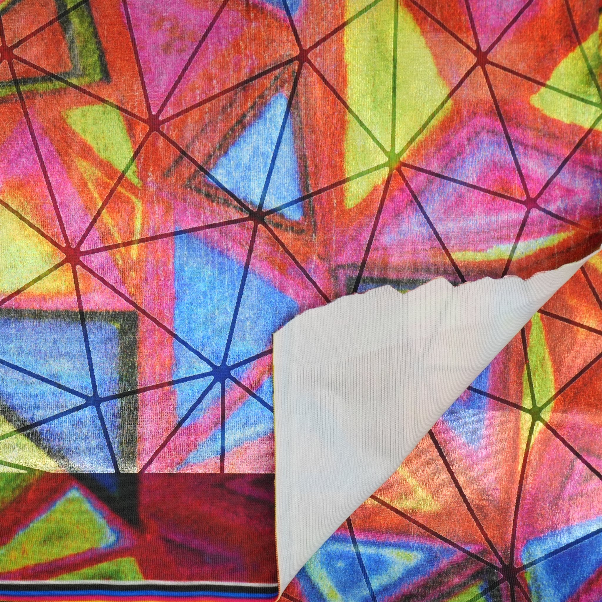 Triad Foiled Spandex Fabric | CDW