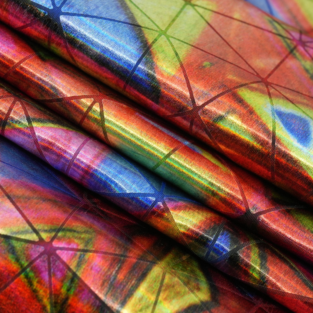 Triad Foiled Spandex Fabric | CDW