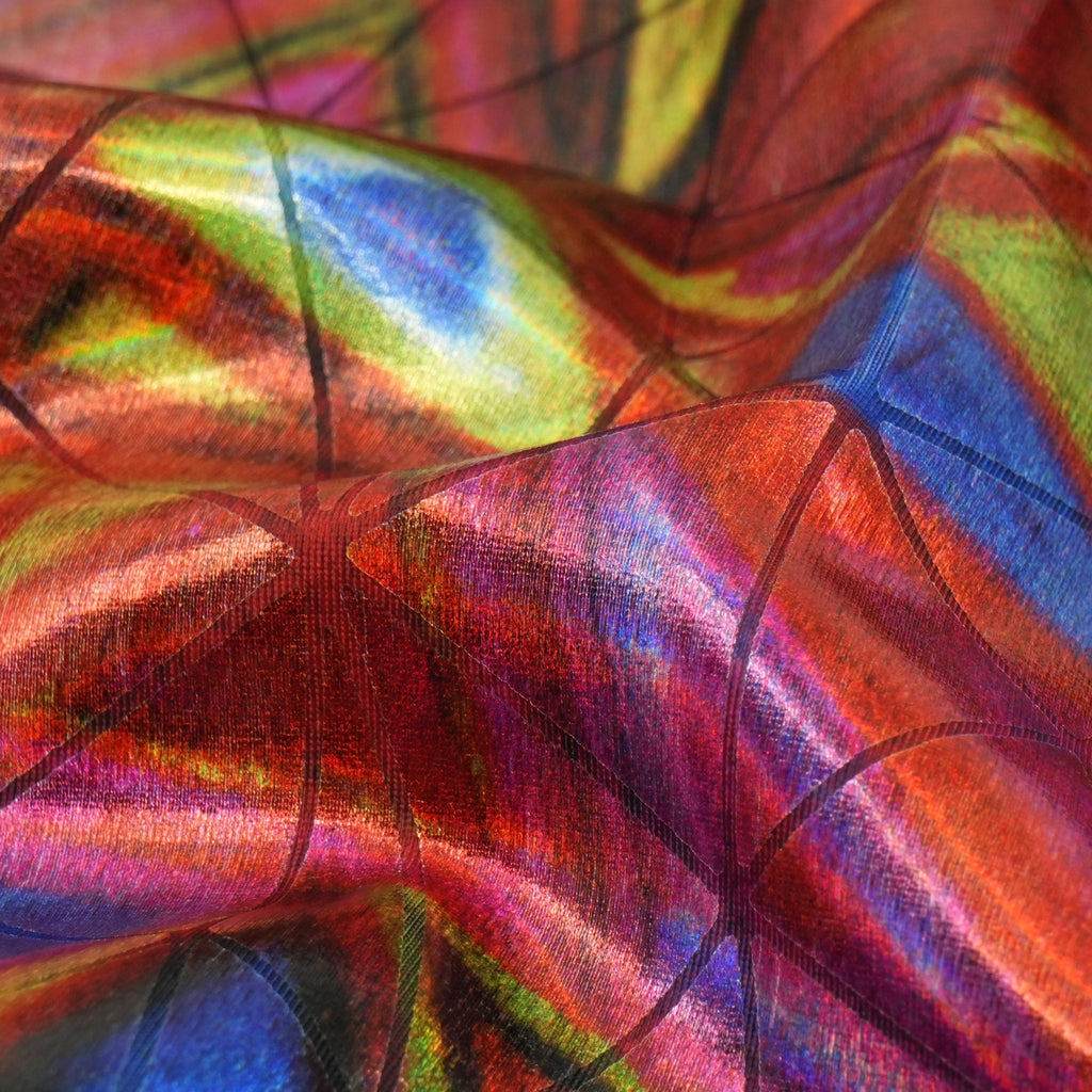 Triad Foiled Spandex Fabric | CDW