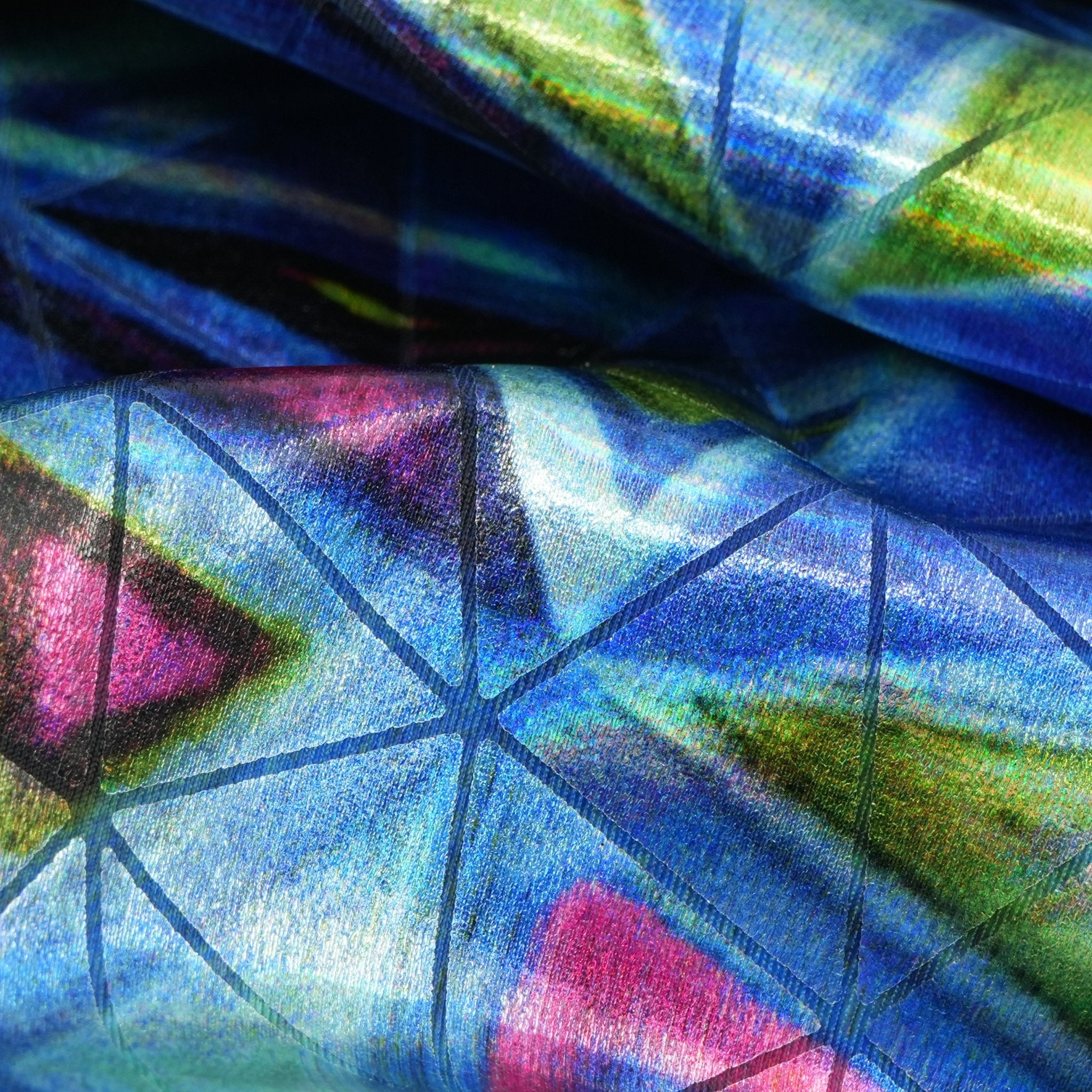 Triad Foiled Spandex Fabric | CDW
